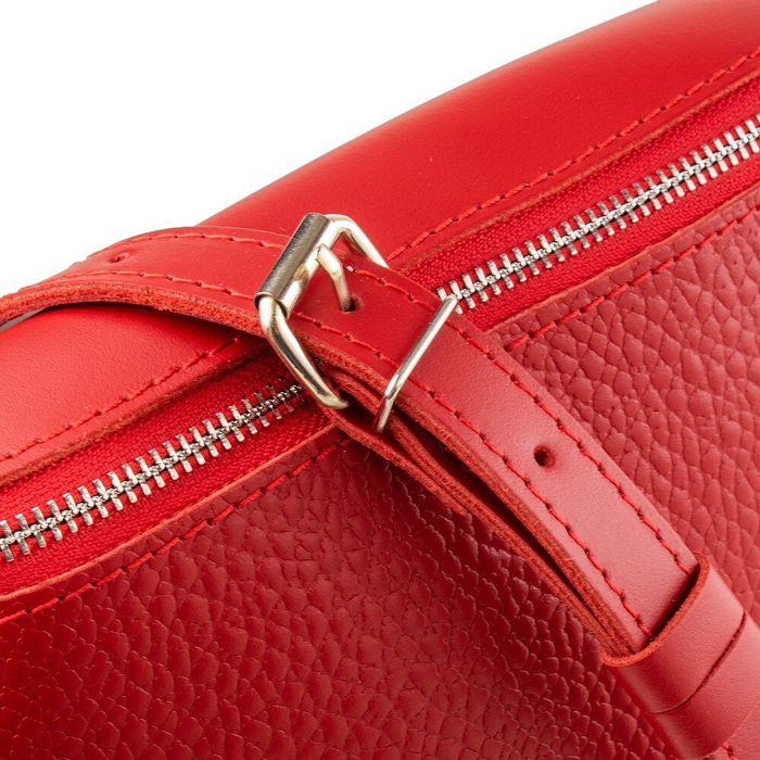 Жіноча шкіряна поясна сумка ETERNO AN-K139-RED купити недорого в Ти Купи