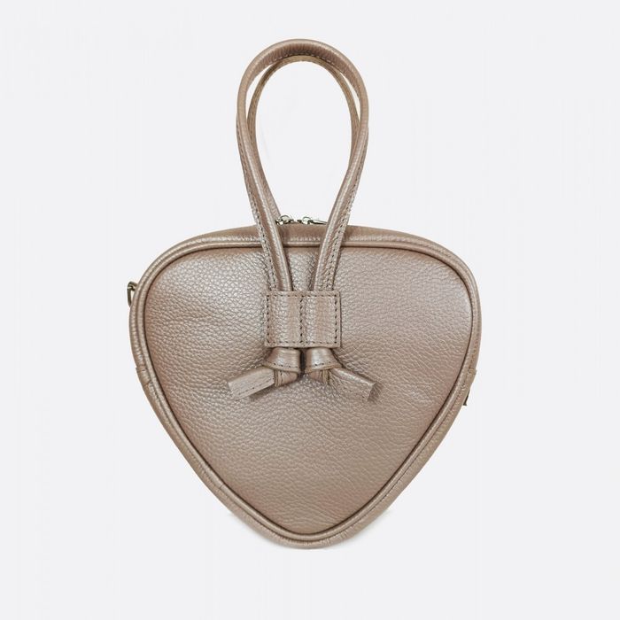 Женская сумочка из натуральной кожи Svіtlana Zubko Heart S1115 купить недорого в Ты Купи