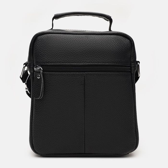 Чоловіча шкіряна сумка Keizer K12045a-чорна купити недорого в Ти Купи