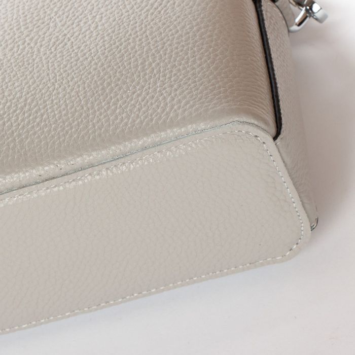 Женская кожаная сумка классическая ALEX RAI 99113 white-grey купить недорого в Ты Купи