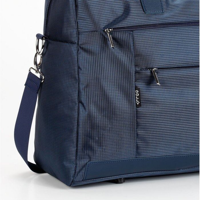 Дорожньо-спортивна сумка Dolly 792 темно-синя купити недорого в Ти Купи