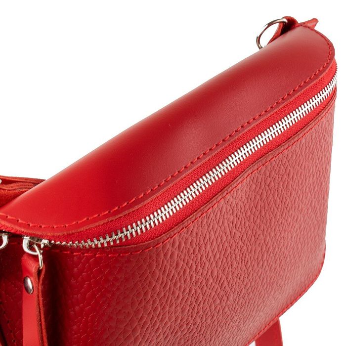 Женская кожаная поясная сумка ETERNO AN-K139-RED купить недорого в Ты Купи
