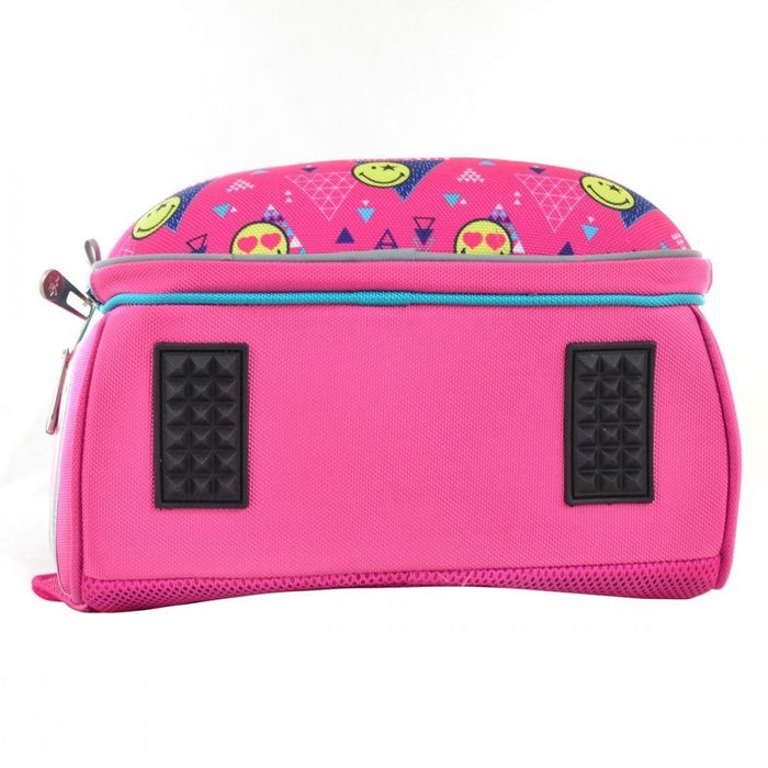 Школьный каркасный ранец YES SCHOOL 29х38х15 см 16 л для девочек H-12 Smiley (554497) купить недорого в Ты Купи
