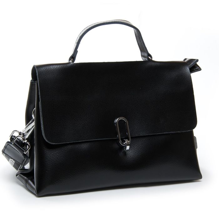 Жіноча шкіряна сумка класична ALEX RAI9713 Чорний купити недорого в Ти Купи