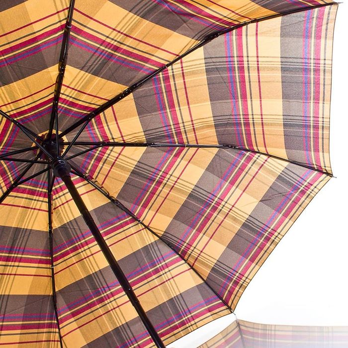 Полуавтоматический мужской зонт ZEST в клеточку z53622-12 купить недорого в Ты Купи