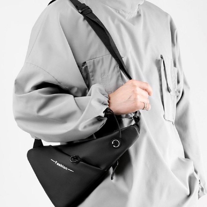 Текстильная мужская сумка через плечо Confident ATN02-6675A купить недорого в Ты Купи