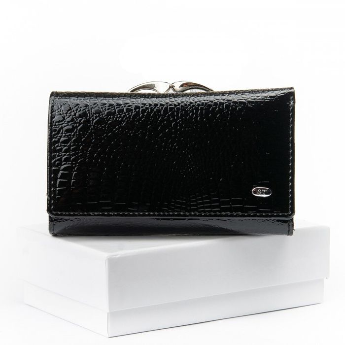 Жіночий гаманець зі шкіри LR SERGIO TORRETTI WS-10 black купити недорого в Ти Купи