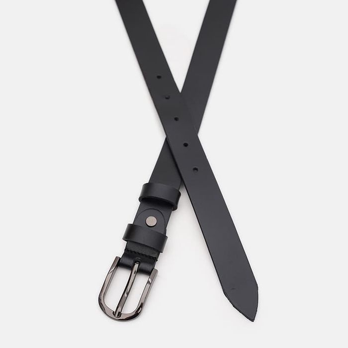 Женский кожаный ремень Borsa Leather 100v1genw33-black купить недорого в Ты Купи