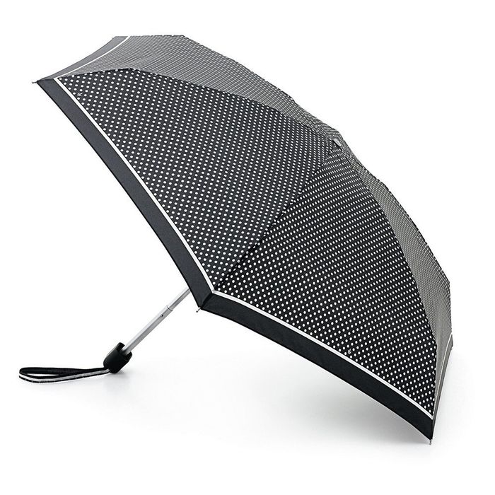 Механічна жіноча парасолька Fulton Tiny-2 L501 Classics Mini Spot (Горох) купити недорого в Ти Купи