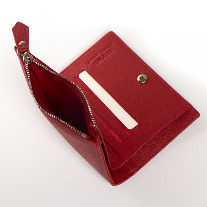 Женский кожаный кошелек Classik DR. BOND WN-23-8 red купить недорого в Ты Купи