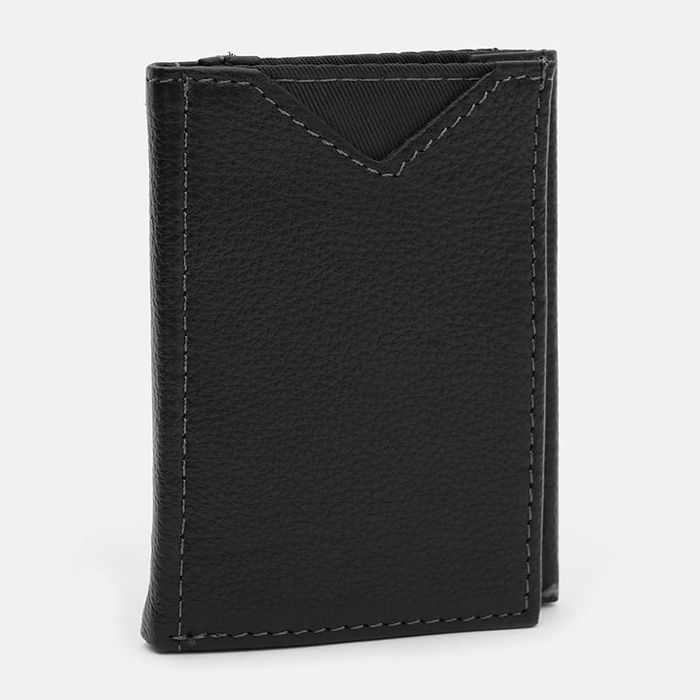 Чоловічий шкіряний гаманець-картридер Ricco Grande K1610-a-black купити недорого в Ти Купи