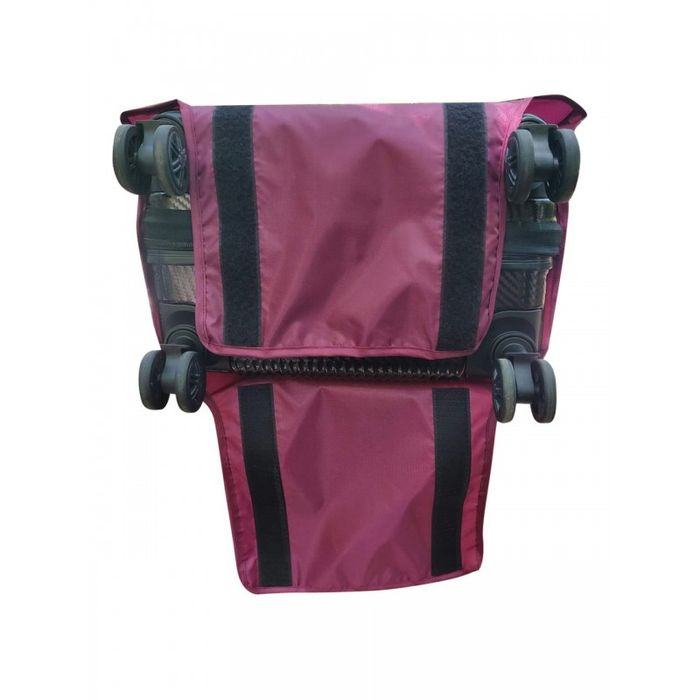 Защитный чехол для чемодана Coverbag нейлон Ultra XS бордовый купить недорого в Ты Купи