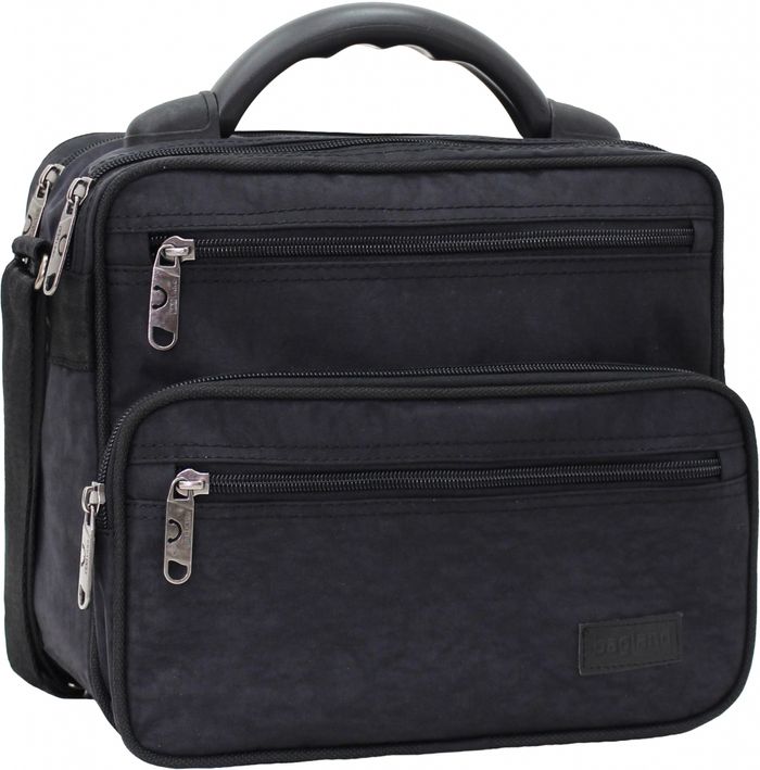 Мужская сумка Bagland Mr.Braun 8 л. чорний (0024070) купити недорого в Ти Купи