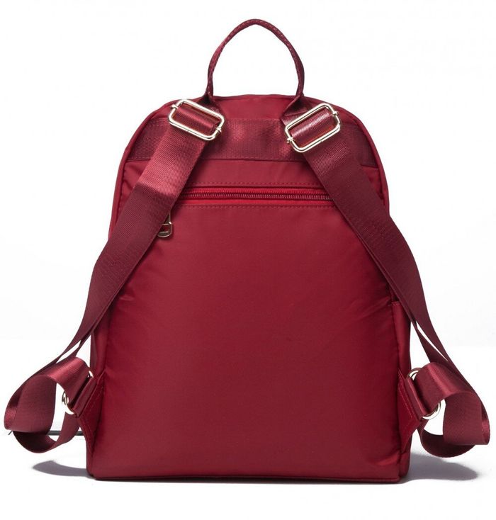 Нейлоновый красный женский рюкзак Vintage 14862 Красный купить недорого в Ты Купи