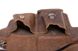 Кожаная коричневая сумка на пояс Bexhill bx2068