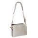 Женская кожаная сумка классическая ALEX RAI 99113 white-grey