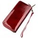 Женский бордовый кошелёк из натуральной лаковой кожи ST Leather 18907 Бордовый
