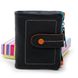 Кожаный женский кошелек Rainbow DR. BOND WRN-1 black