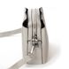 Женская кожаная сумка классическая ALEX RAI 99113 white-grey