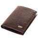Чоловічий місткий гаманець коричневий CANPELLINI зі шкіри