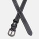 Женский кожаный ремень Borsa Leather CV1ZK-007bl-black