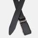 Чоловічий шкіряний ремінь Borsa Leather 115v1genav29-black, Чорний