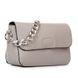 Женская кожаная сумка классическая ALEX RAI 99111 white-grey