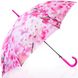 Зонт-трость женский полуавтомат ZEST розовый из полиэстера