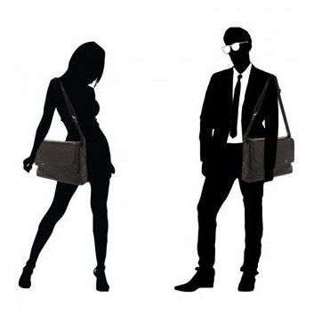 Чорна чоловіча сумка Piquadro Vibe (CA1592VI_N) купити недорого в Ти Купи