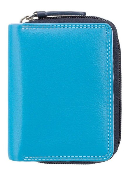 Жіночий шкіряний гаманець Visconti Havaii rb53 blue m купити недорого в Ти Купи
