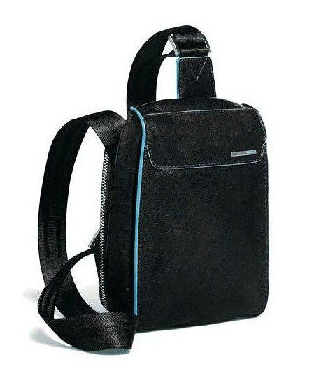 Чоловіча чорна сумка Piquadro Blue Square (CA1270B2_N) купити недорого в Ти Купи