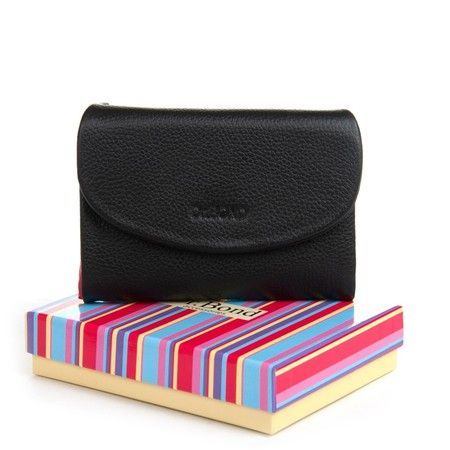 Женский кожаный кошелек Classik DR. BOND WRS-239-1 black купить недорого в Ты Купи