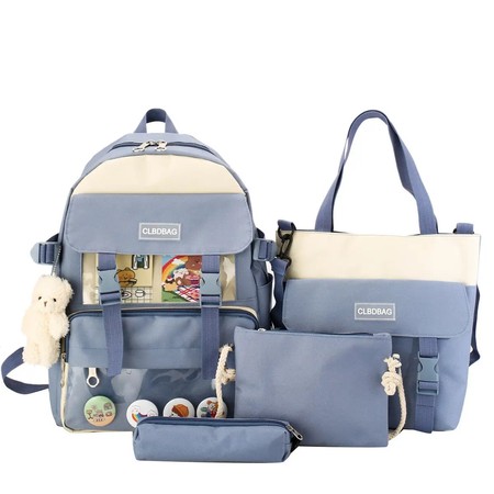 Молодіжний набір 4 в 1 рюкзак, сумка, клатч та косметичка SG9435-1 купити недорого в Ти Купи