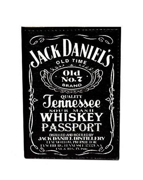 Обложка на паспорт PASSPORTY «Jack Daniels» 161 купить недорого в Ты Купи