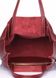Кожаная сумка POOLPARTY Soho Mini бордовая