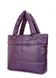Дутая женская сумочка Poolparty fluffy-violet