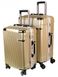 Комплект чемоданов 2/1 ABS-пластик PODIUM 04 gold замок 30132