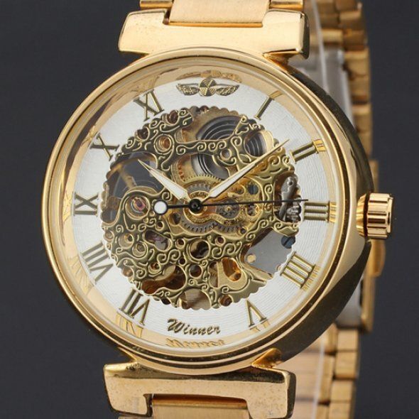Мужские наручные часы скелетон Winner Round (1127) купить недорого в Ты Купи