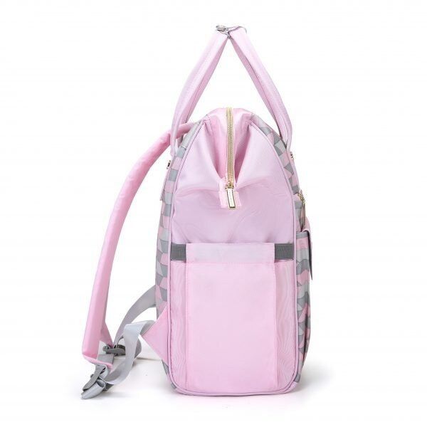 Сумка-рюкзак для мамы розовая MOMMORE (0090211A012) купить недорого в Ты Купи