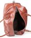 Дорожная кожаная рыжая сумка SHVIGEL 00882