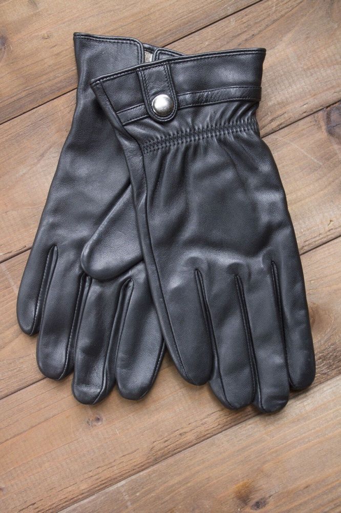Чоловічі сенсорні шкіряні рукавички Shust Gloves 936s3 купити недорого в Ти Купи