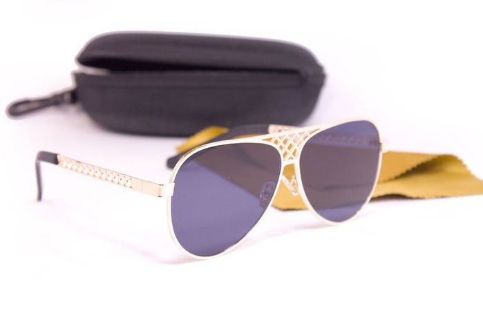 Сонцезахисні жіночі окуляри з футляром F1120-1 купити недорого в Ти Купи