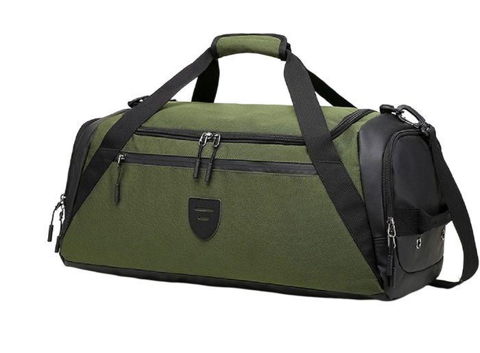 Дорожня міцна текстильна сумка Confident TB7-T-2902GR купити недорого в Ти Купи