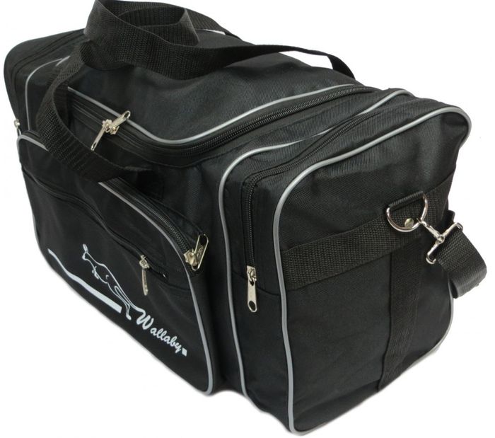 Подорожна сумка 22 л Wallaby 2686 чорний купити недорого в Ти Купи