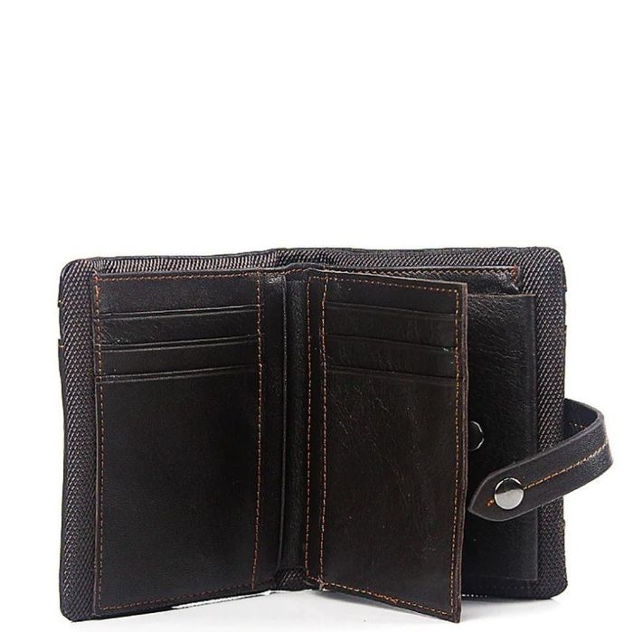 Чоловічий шкіряний гаманець Vintage 14686 купити недорого в Ти Купи
