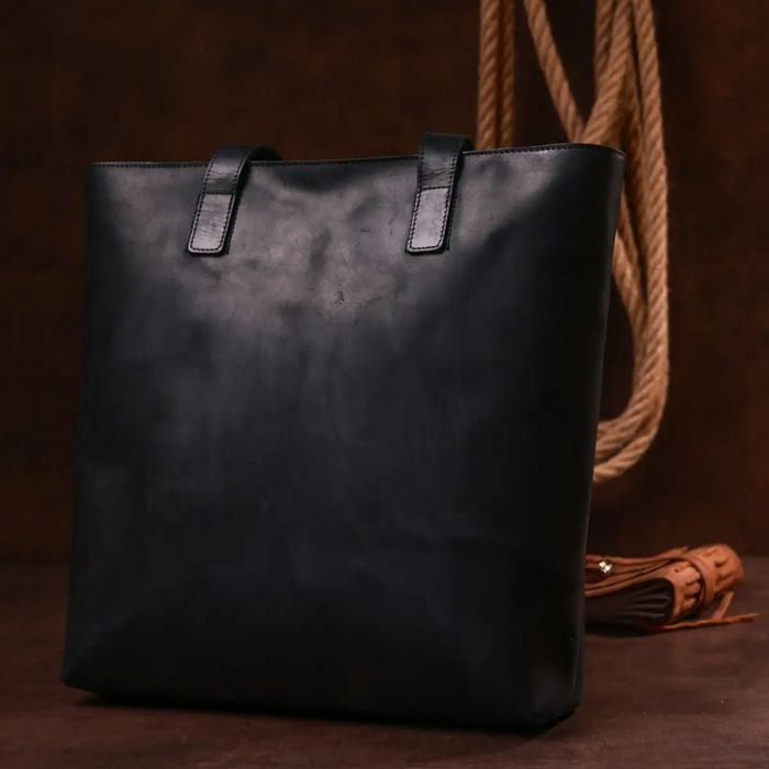 Женская кожаная сумка шоппер Shvigel 16347 купить недорого в Ты Купи