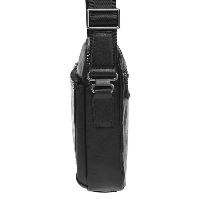 Чоловіча шкіряна сумка Ricco Grande K16458a-black купити недорого в Ти Купи