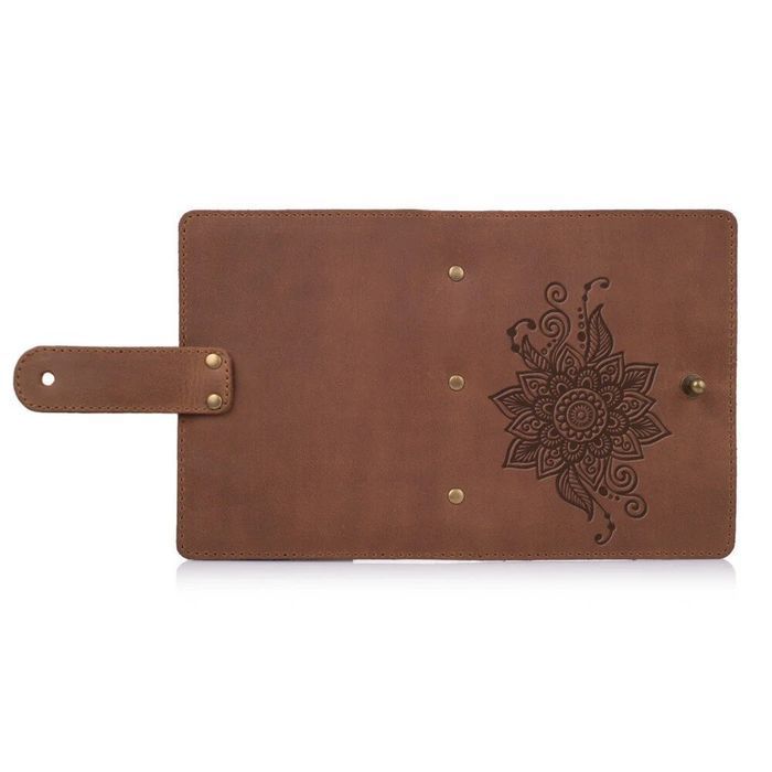 Шкіряний Картхолдер Hi Art &laquo;Mehendi Classic&raquo; CH-06 Shabby Cumaru купити недорого в Ти Купи
