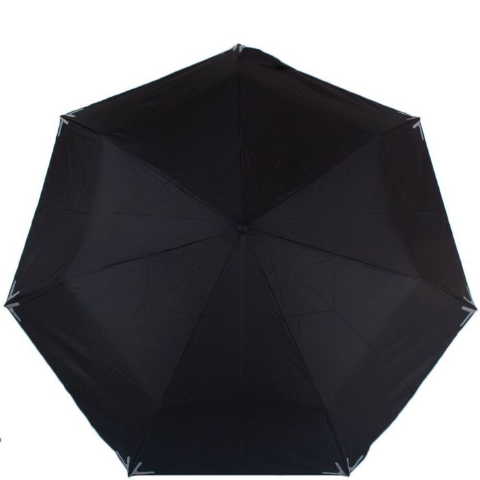 Мужской автоматический зонт с фонариком и светоотражающими вставками FARE FARE5471-black купить недорого в Ты Купи