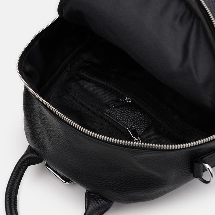 Шкіряний жіночий рюкзак Keizer K108125bl-black купити недорого в Ти Купи